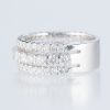 ライン  ダイヤモンド ホワイトゴールドリング D: 2.19ct K18WG - 画像 (3)