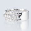 ライン  ダイヤモンド ホワイトゴールドリング D: 2.19ct K18WG - 画像 (4)