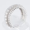 ライン  ダイヤモンド ホワイトゴールドリング D: 2.19ct K18WG - 画像 (8)