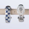 サファイア プラチナリイヤリング S: 1.00ct (0.68ct D: 0.5ct )Pt900