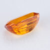 4.34ct, オレンジサファイア オーバルシェイプ ルース, GIA