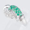 エメラルドxダイヤモンド プラチナリング E: 0.36 ct D: 0.64ct Pt900