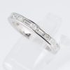ライン  ラウンドxバゲットダイヤモンド プラチナリング D: 0.97ct - 画像 (5)