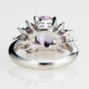 ピンクトパーズプラチナ製リング To: 4.35ct D:0.62ct Pt900 - 画像 (3)