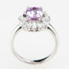 ピンクトパーズプラチナ製リング To: 2.73ct D:0.75ct Pt900 - 画像 (5)