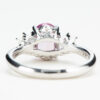 ピンクトパーズプラチナリング To: 1.66ct D:0.41ct Pt900 - 画像 (2)