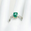 0.92ct コロンビア産エメラルド　プラチナ製リング E:0.92ct D:0.24ct Pt950/K18YG GIA - 画像 (10)