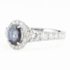 0.88ct アレキサンドライトダイヤモンドリング Al 0.88ct D1.19ct Pt950 プラチナ製 - 画像 (2)
