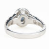 0.88ct アレキサンドライトダイヤモンドリング Al 0.88ct D1.19ct Pt950 プラチナ製 - 画像 (4)