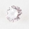 0.146ct, ベリーライトパープリッシュピンクダイヤモンド, SI2, ラウンド, CGL - 画像 (2)