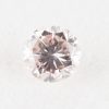 0.132ct, ライトオレンジ―ピンクダイヤモンド, SI1, ラウンド, CGL