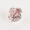 0.132ct, ライトオレンジ―ピンクダイヤモンド, SI1, ラウンド, 中央宝石研究所(CGL)