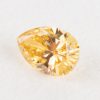 ペアシェイプ 0.245ct Fancy Deep Yellow ファンシーディープイエロー SI2 CGL