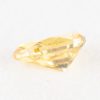 ペアシェイプ 0.163ct Fancy Deep Yellow ファンシーディープイエロー SI1 CGL