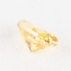 ペアシェイプ 0.163ct Fancy Deep Yellow ファンシーディープイエロー SI1 CGL