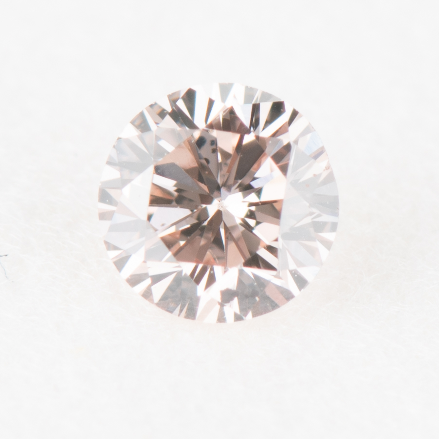 0.119ct, ファンシーライトオレンジ―ピンクダイヤモンド, SI2, ラウンド, CGL – 株式会社瑞勝 | ZUISHO Diamonds 0.119ct, ファンシーライトオレンジ―ピンクダイヤモンド, SI2, ラウンド, CGL – 株式会社瑞勝 | ZUISHO Diamonds