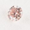 0.118ct, ファンシーライトオレンジ―ピンクダイヤモンド, SI2, ラウンド, CGL - 画像 (2)