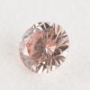 0.137ct, ファンシーライトオレンジ―ピンクダイヤモンド, SI1, ラウンド, CGL - 画像 (2)