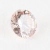 0.137ct, ファンシーライトオレンジ―ピンクダイヤモンド, SI1, ラウンド, CGL - 画像 (7)