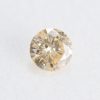 0.100ct, ファンシーライトオレンジイエローダイヤモンド, SI2, ラウンド, CGL - 画像 (2)