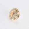 0.100ct, ファンシーライトオレンジイエローダイヤモンド, SI2, ラウンド, CGL - 画像 (4)