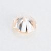0.146ct, ライトイエロウィッシュオレンジダイヤモンド, SI2, ラウンド, 中央宝石研究所(CGL)
