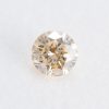 0.103ct, ライトオレンジイエローダイヤモンド, SI2, ラウンド, CGL - 画像 (6)