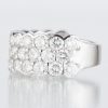 4.13ct ダイヤモンド　パヴェリング プラチナ製 - 画像 (3)