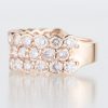 3.40ct ピンクダイヤモンド パヴェリング ピンクゴールド製 - 画像 (2)