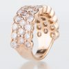 3.40ct ピンクダイヤモンド パヴェリング ピンクゴールド製 - 画像 (4)