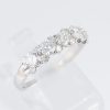 ライン  ラウンドダイヤモンド プラチナリング D: 1.19ct - 画像 (5)