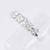 ライン  ラウンドダイヤモンド プラチナリング D: 1.19ct - 画像 (6)