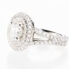 1.5ct J VVS1 ダイヤモンダブルハローリング(1.51ct J VVS1 D0.89 GIA) - 画像 (2)