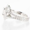 1.5ct J VVS1 ダイヤモンダブルハローリング(1.51ct J VVS1 D0.89 GIA) - 画像 (3)
