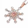 0.20ct ファンシーインテンスピンクダイヤモンドペンダントプラチナペンダントPD:0.457ct BD:0.065ct D: 1.63ct Pt950/850 - 画像 (3)