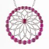 Spark スパーク5.31ct ルビー プラチナ製ペンダント R:5.31ct D:1.66ct Pt950/850