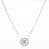 1.02ct Eカラー SI2 ダイヤモンドペンダント　プラチナ900/850製 - 画像 (2)