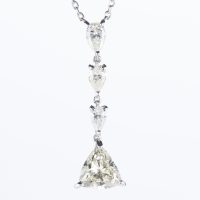 2.48ct VLYカラー SI2 ダイヤモンドペンダント　プラチナ900/850製