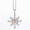 0.20ct ファンシーインテンスピンクダイヤモンドペンダントプラチナペンダントPD:0.457ct BD:0.065ct D: 1.63ct Pt950/850 - 画像 (2)