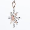 0.20ct ファンシーインテンスピンクダイヤモンドペンダントプラチナペンダントPD:0.457ct BD:0.065ct D: 1.63ct Pt950/850 - 画像 (6)