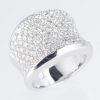 3ctダイヤモンドパヴェ K18ホワイトゴールドリング 3.00ct K18WG