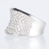 3ctダイヤモンドパヴェ K18ホワイトゴールドリング 3.00ct K18WG