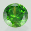 0.76ct, デマントイドガーネット ラウンド ルース, GIA