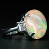 メキシコオパールプラチナリング MO 9.20ct D:0.63ct Pt900 - 画像 (6)