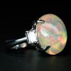 メキシコオパールプラチナリング MO 9.20ct D:0.63ct Pt900 - 画像 (5)