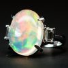 メキシコオパールプラチナリング MO 9.20ct D:0.63ct Pt900 - 画像 (8)