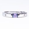 0.32ct アレキサンドライトリング Al 0.32ct D0.02ct Pt900