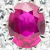 ルビープラチナリング R: 1.01ct D:1.13ct Pt900 - 画像 (3)