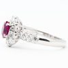 ルビープラチナリング R: 1.01ct D:1.13ct Pt900 - 画像 (4)